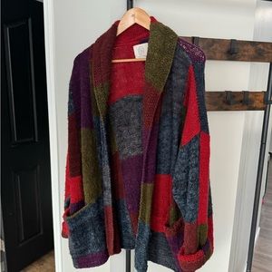 Hand-made Colourful Cardigan